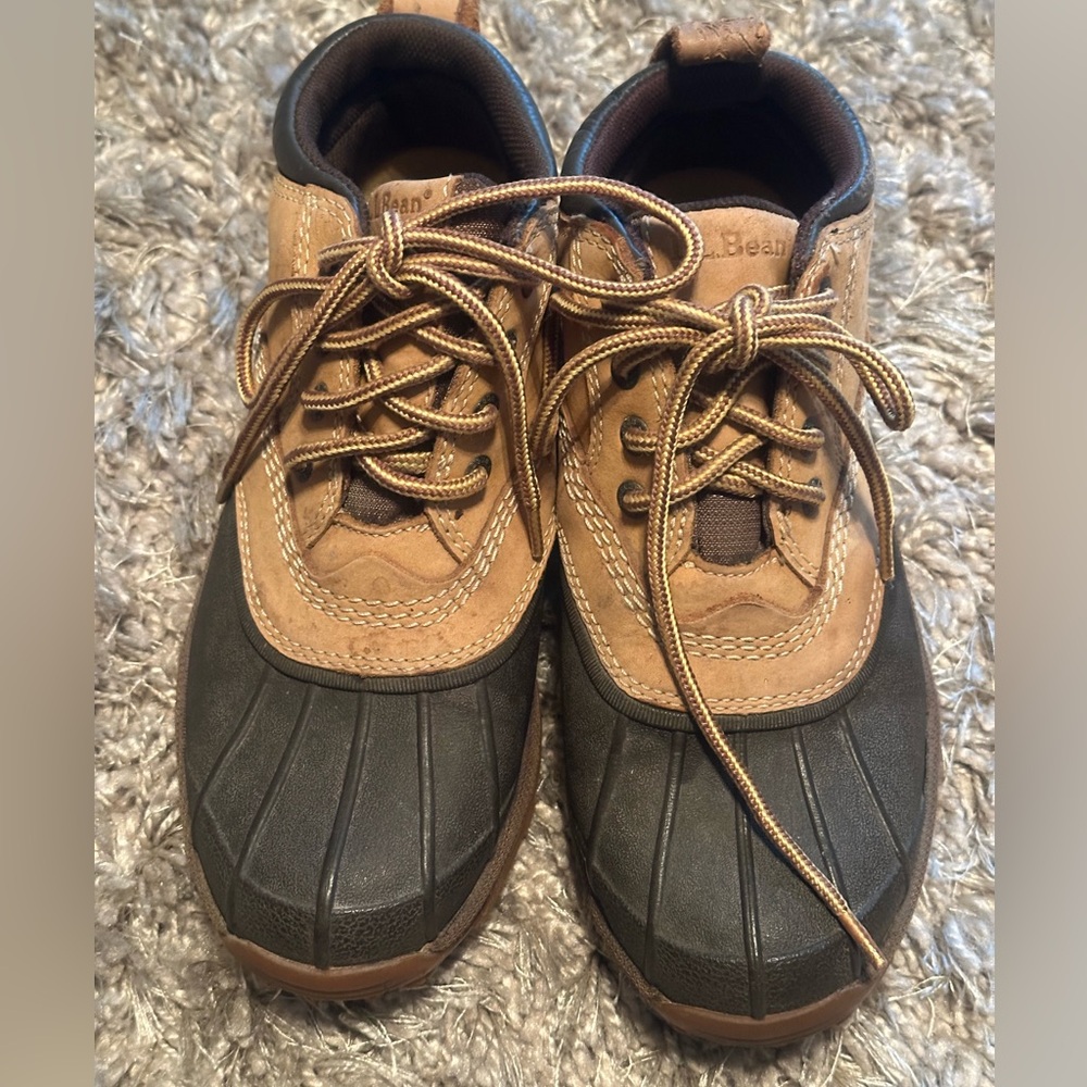L.L. Bean Low Ankle Duck Boots Women’s Size 8